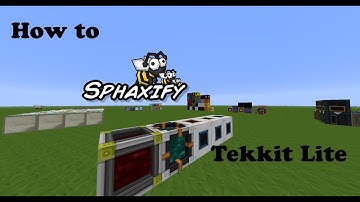 How to Install Sphax for Tekkit lite