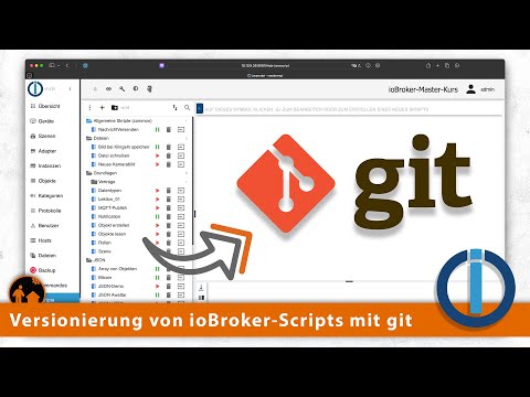 Version ioBroker scripts with Git