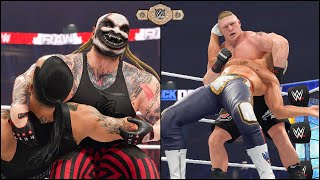 WWE 2K24 World Heavyweight Elimination Falls Count Anywhere Match screenshot 1