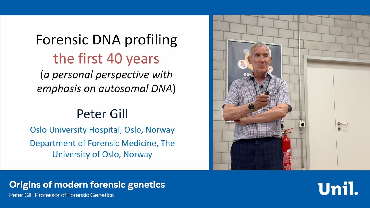 Origins of modern forensic genetics - Conférence publique de l'Ecole des sciences criminelles