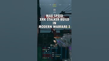 MAXIMUM SPEED XRK Stalker Build in Modern Warfare 3! #shorts #mw3