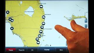 How to display weather station and buoy data | Garmin | SiriusXM Marine screenshot 5