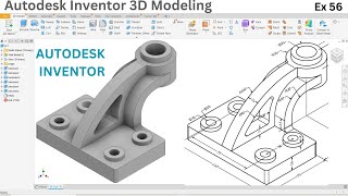 Autodesk Inventor 3D Modeling Tutorial: Example 56 | Step-by-Step Guide Net Worth