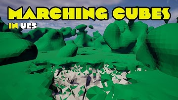 I Made Terrain Using Marching Cubes in Unreal Engine