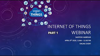 IoT Bootcamp Session 1 Part 1