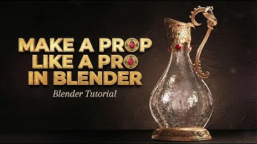 Create a Stunning Antique Prop in Blender - part 1 (بالعربي)  