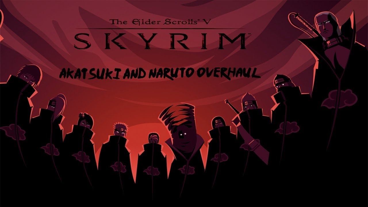 pvp соль Skyrim - Naruto mod: #4 New Eyes!