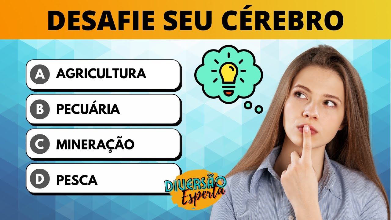 Este Jogo de Perguntas e Respostas com Curiosidades Incríveis Vai Ativar  Seu Cérebro 