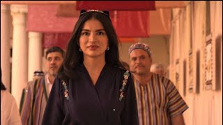 Saida Mirziyoyeva o‘zbek milliy do‘ppisida