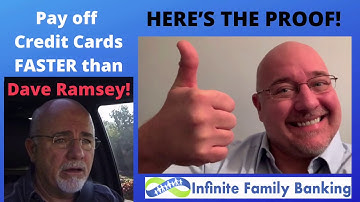 How to Pay Off Credit Card Debt Faster Than Dave Ramsey! Yeah, That Fast! - Infinite Banking Concept