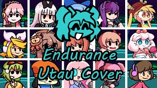 Endurance but Every Turn a Different Character Sing it (FNF Endurance but Everyone) - [UTAU Cover]