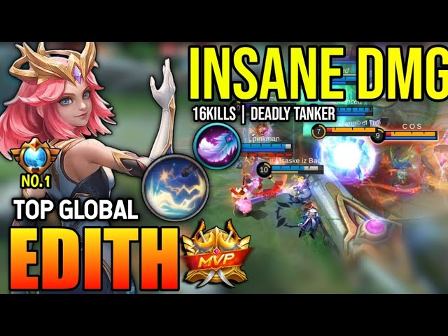 Edith Mobile Legends , Edith Gameplay Best Build And Skill Combo - Mobile  Legends Bang Bang - BiliBili