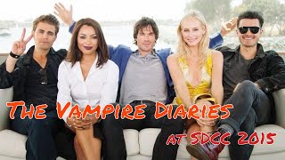 The Vampire Diaries @ Comic-Con 2015! Ian Somerhalder! Paul Wesley!