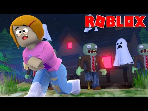 Roblox Escape The Zombie Haunted House Obby Youtube - the haunted house obby halloween ghosts roblox youtube