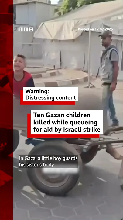 Israel said it targeted a "Hamas terrorist" and that the incident was under review. #Israel #BBCNews