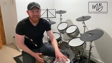 One Minute Drum Lesson - Classic, Simple Accent Drill For Practice Pad