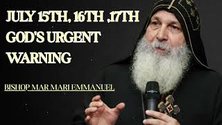 GOD Chosen, Ignoring This Prophetic Date Will Cost You Everything — Watch July 15, 16, & 17th
