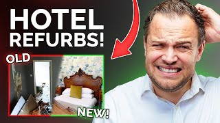 Hotel Refurbs! Day In My Life of a Business Owner