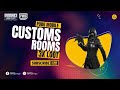 PUBG MOBILE  INDIA - CUSTOMS ROOMS 3X Loot Join Vidivicigaming.com for TDM Tournament