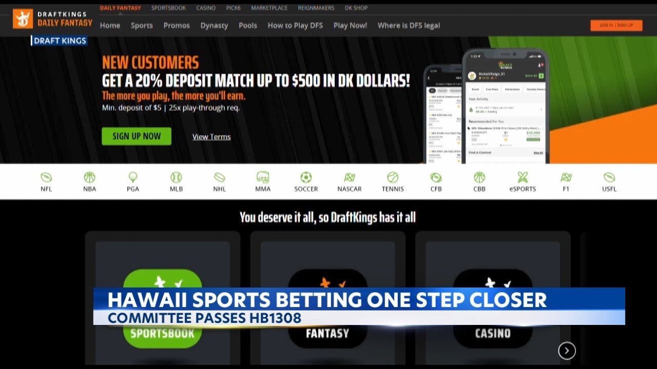 Hawaii lawmakers increase chances for sports betting bill, could start Summer 2025
