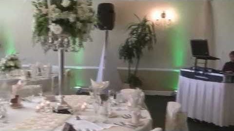 Wedding Gig Log with DJ Mikey Mike Direct Sound with FlatParPro RGBA LED
