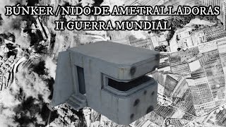 Cómo hacer BÚNKER/NIDO AMETRALLADORAS II GUERRA MUNDIAL  -TUTORIAL MODELISMO Y ESCENOGRAFÍA-