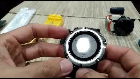 Garmin Fenix 5X Plus Setting Up