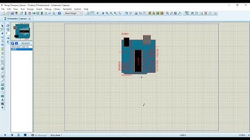 04. Temperature & Pressure Sensor Reading Simulation with Arduino in Proteus Simulator