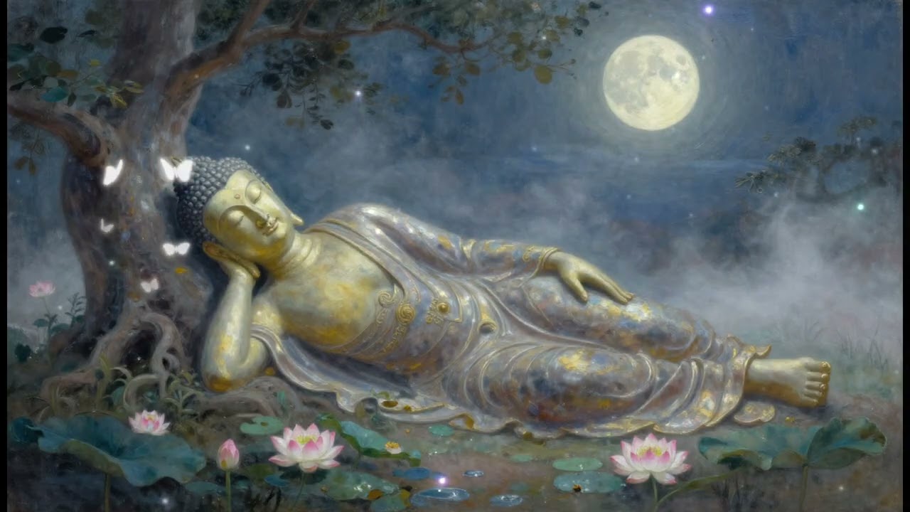 Fall Asleep Instantly with Buddha Sleep Music 💤 No Ads | Deep Meditation & ASMR