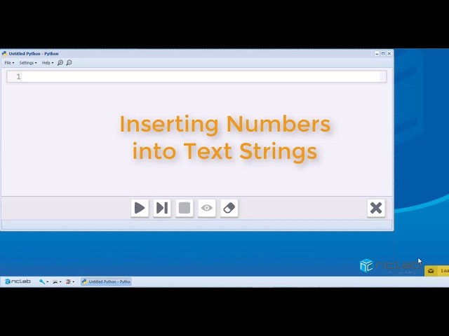 Inserting Numbers into Python Text Strings