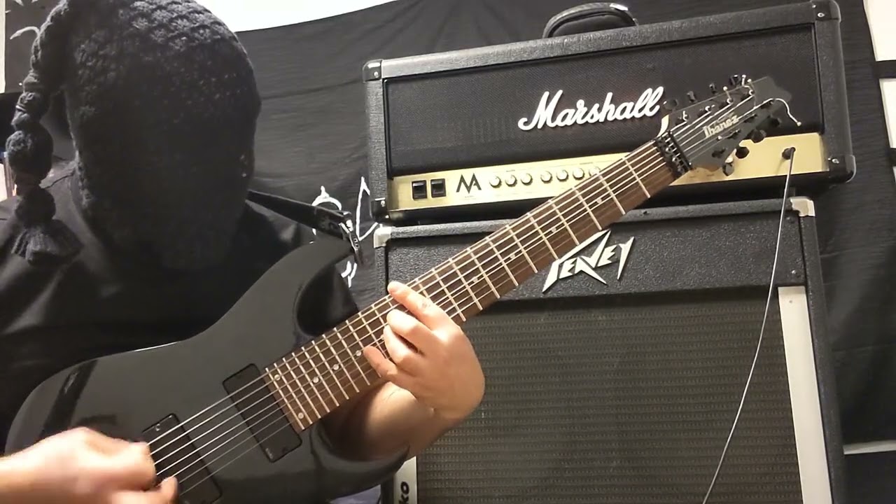 peavey 2x12, Marshall MA50H, тест