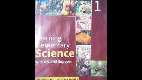 Class 1|| Science || Lesson-7 Safety first-part 5