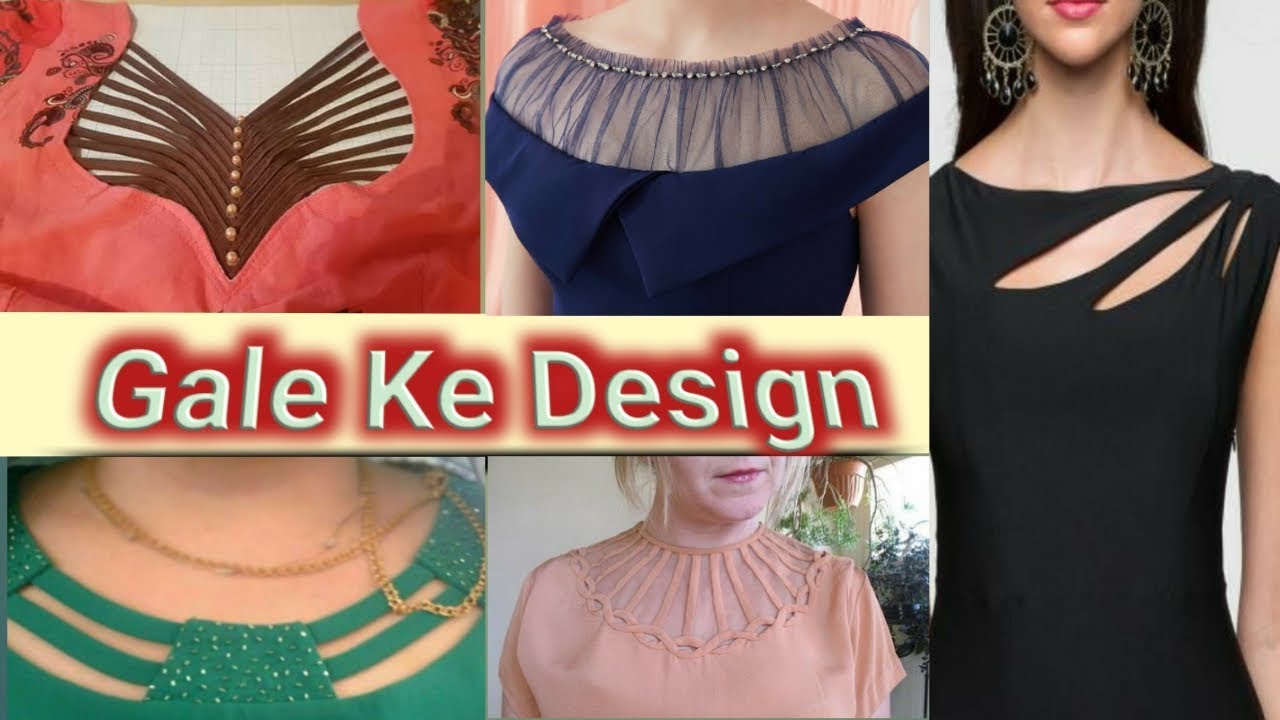 VERY CREATIVE NECK DESIGNS | LATEST NECK DESIGN FOR KURTI | GALE KE NEW ...  | Neck designs, Kurti neck designs, Dress neck designs