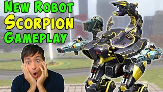 OMG! NEW Robot SCORPION GAMEPLAY - War Robots Test Server 6.0.1 WR screenshot 1