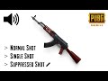 PUBG Mobile AKM Assault Rifle Shot Sound Effect 🔫💥