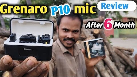 Grenaro P10 Wireless Mic | Best Wireless Mic For Youtube