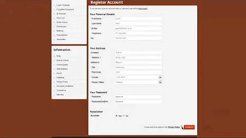 OrderStuff.co.za New Customer Registration Tutorial