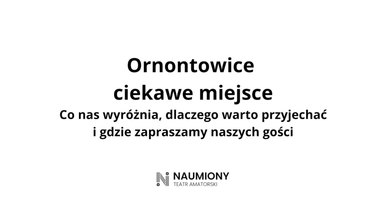 Wywiady z mieszkańcami Ornontowic cz.3 - Ornontowice ciekawe miejsce