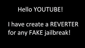 Jailbreak Reverter Glitchyjoey 4.23/4.25