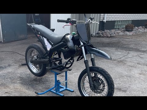 Tuning story derbi 88br (137kmh)