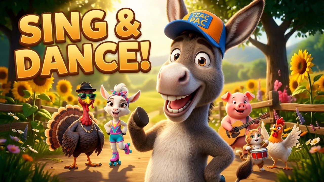 Măgărușul Curier Aduce Cântece Vesele | Perfecte pentru Grădiniță 🐴