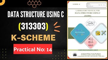 Data Structure Using C |solved manual | manual answer| k scheme msbte | DSU | 3rd semester 313301#16