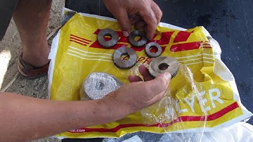 EMCO MAXIMAT S11-  UNBOXING EDITIONAL THREAD SPUR GEARS