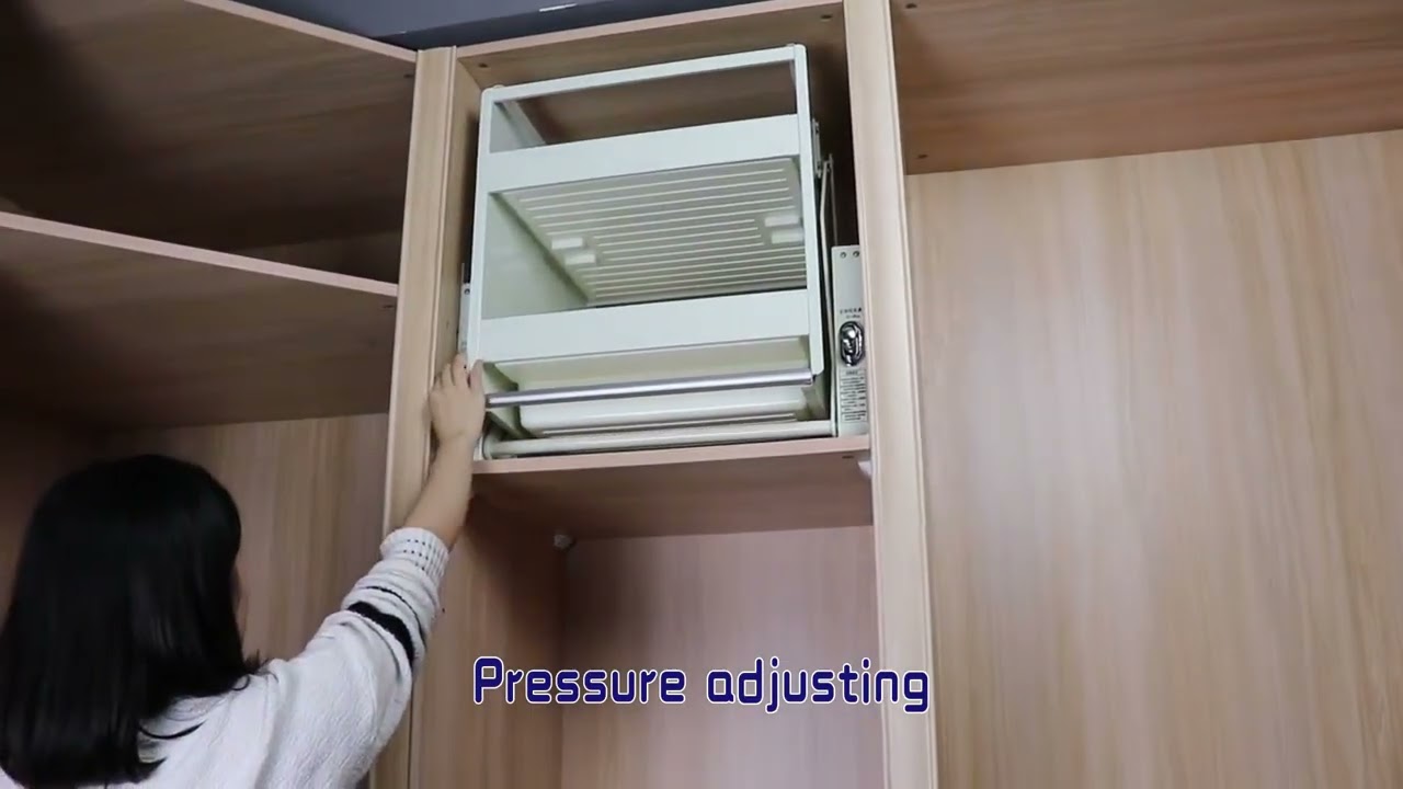 Kitchen Cabinet lift & pull down basket,Aluminum frame, powder coating600/800/900mm