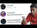 DM'ing 100 RAPPERS ASKING FOR A DARE! **a lot of responses**