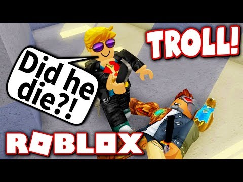 Fake Dead Body Troll It Works Roblox Murder Mystery X Youtube - remote storage murder mystery map roblox