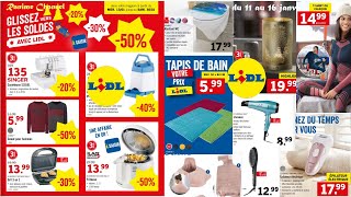 Lidl soldes du 11 au 16 janvier 2021 catalogue non alimentaire Belge