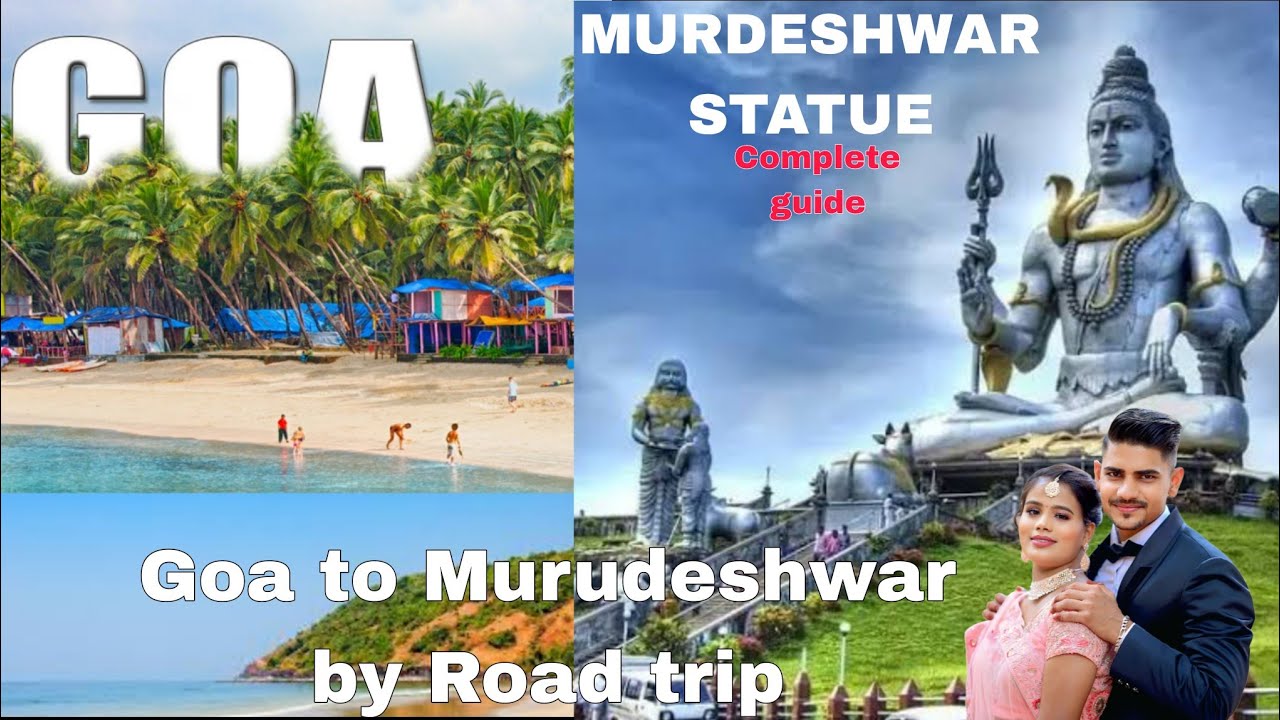 Murudeshwar statue day and night// AJAYKAJALGOA #murdeshwar #karnataka