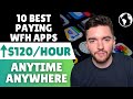 10 highest paying work from home job apps 2024