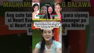 Magkamukha Talaga Si Caprice Cayetano At Heart Evangelista  shorts